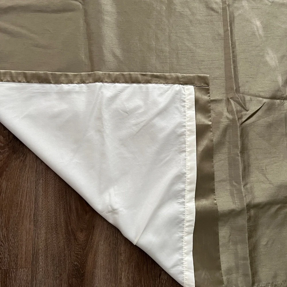 Canopy Olive Green Curtain Panels 52x83 in – 2 Pack, Like New